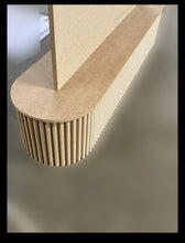 Load image into Gallery viewer, Wood Backdrop with Ripple Base (Plain MDF Unpainted)