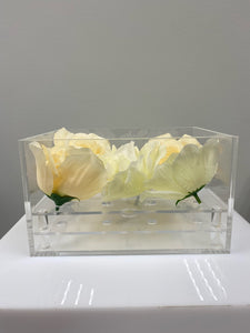 12 Rose Box (6" x 8" x 6"H)