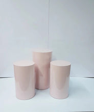 Load image into Gallery viewer, Pink/Grey Round Plinth Sets Bulk Pricing