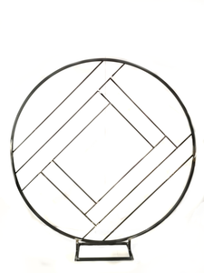Geometric Circle Backdrop